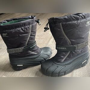 Sorel Black Winter Boots